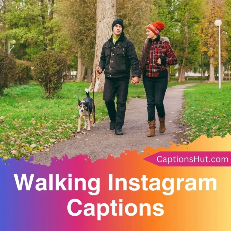 200+ Walking Instagram Captions With Emojis, Copy-Paste