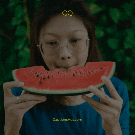 Watermelon Instagram Captions image 3