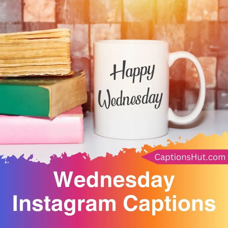 200+ Wednesday Instagram captions with emojis, Copy-Paste