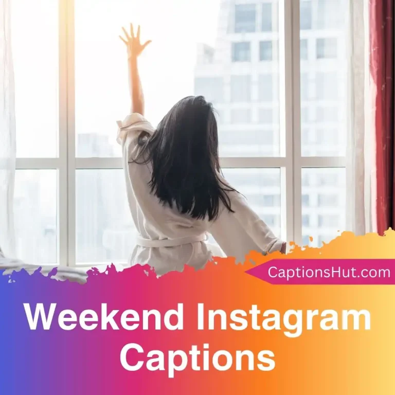 300+ weekend Instagram captions with emojis, Copy-Paste