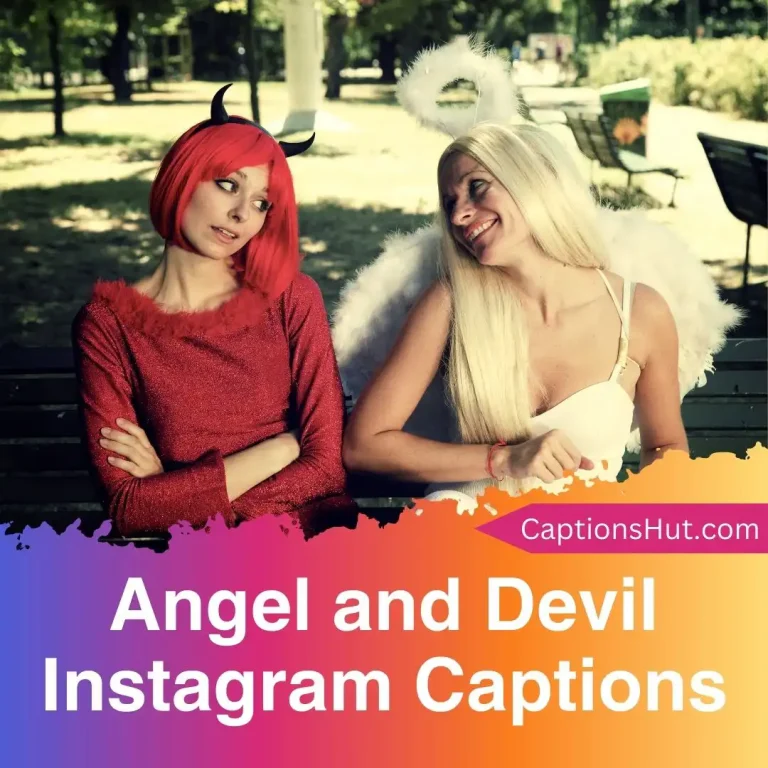 200+ Angel And Devil Instagram Captions With Emojis, Copy-Paste