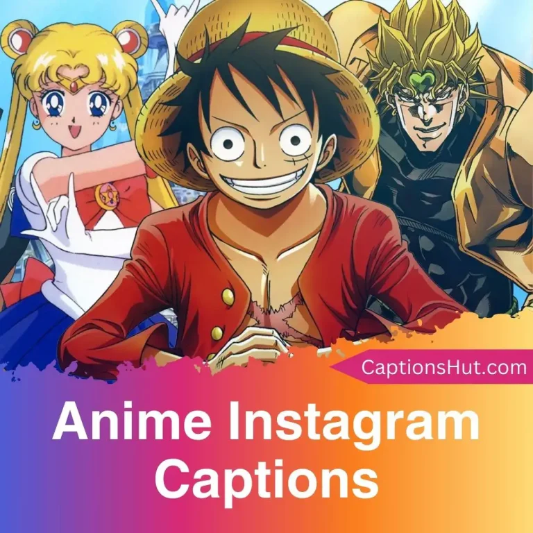 200+ Anime Instagram Captions With Emojis, Copy-Paste