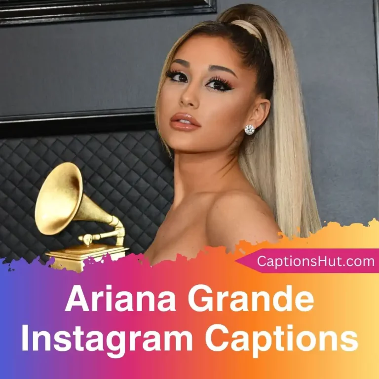 150+ Ariana Grande Instagram Captions With Emojis, Copy-Paste