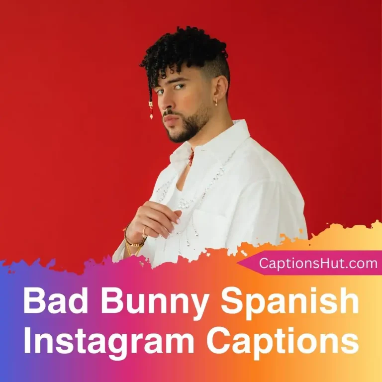 150+ Bad Bunny Instagram Captions In Spanish With Emojis