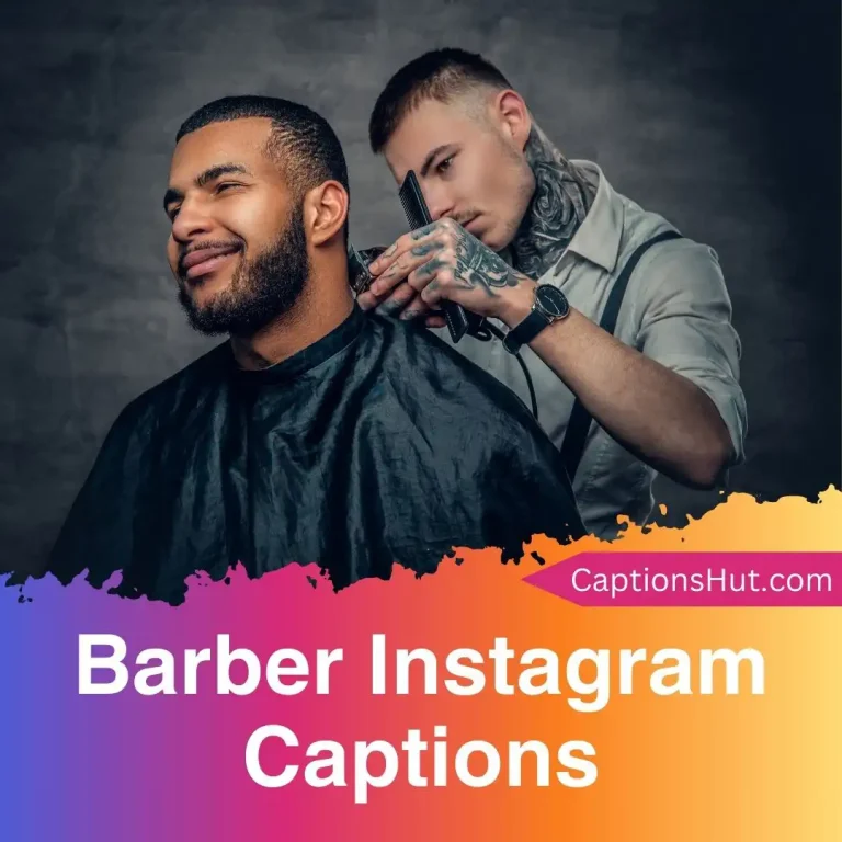 150+ Barber Instagram Captions With Emoji, Copy-Paste