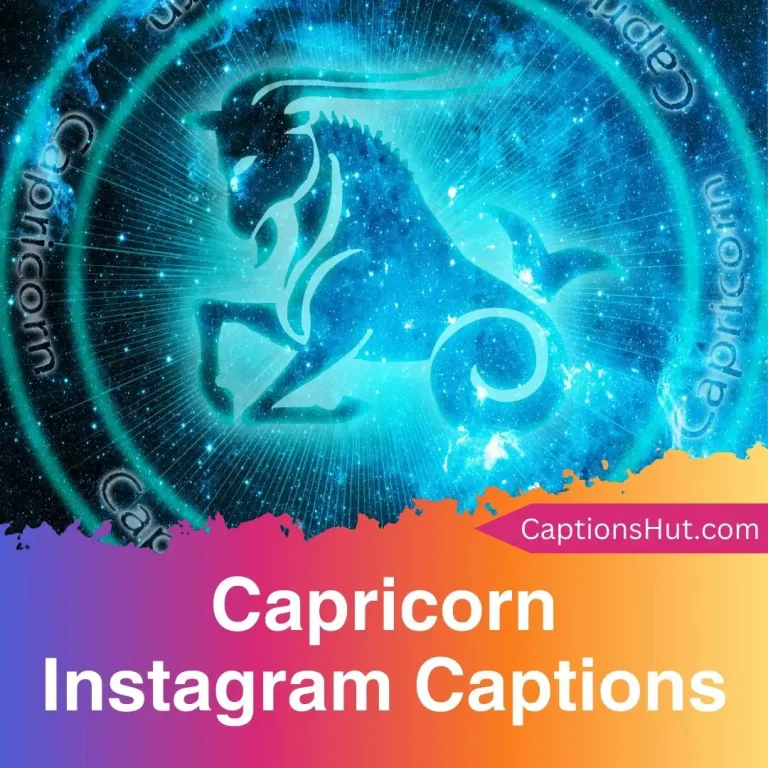 150+ Capricorn Instagram Captions With Emoji, Copy-Paste