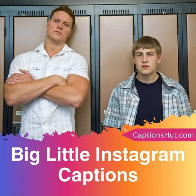 150+ big little Instagram captions with emoji, Copy-Paste