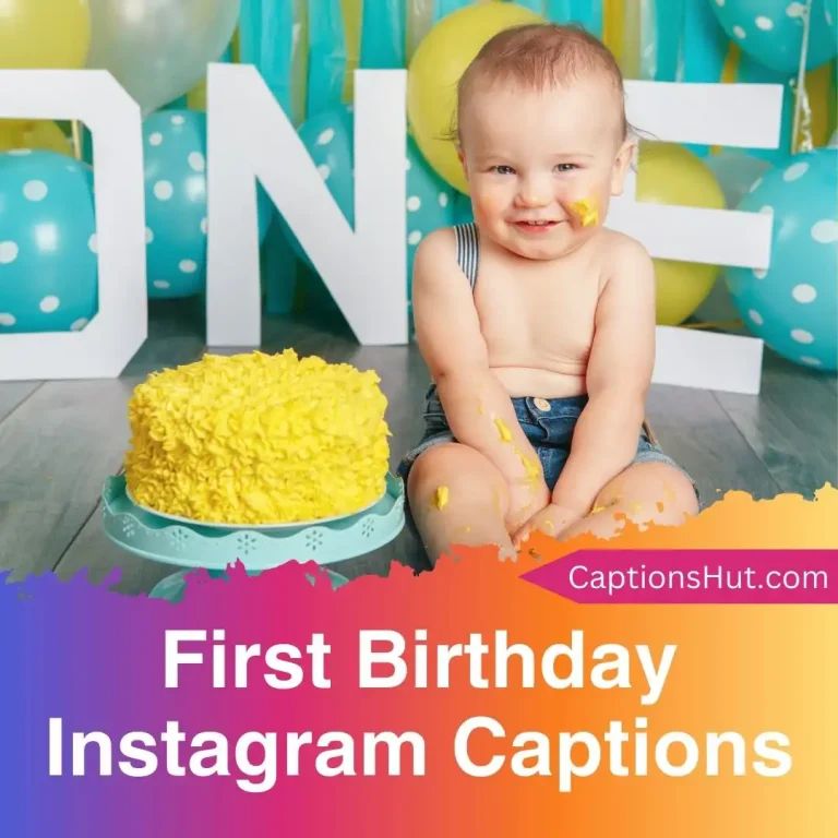 150+ First Birthday Instagram Captions With Emojis, Copy-Paste