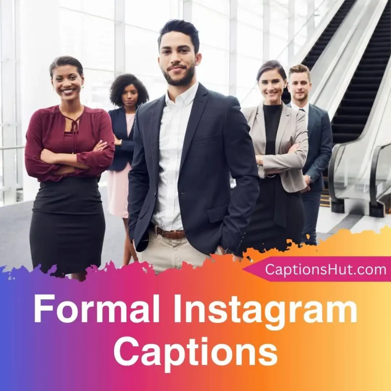 250+ Formal Instagram Captions With Emojis, Copy-Paste