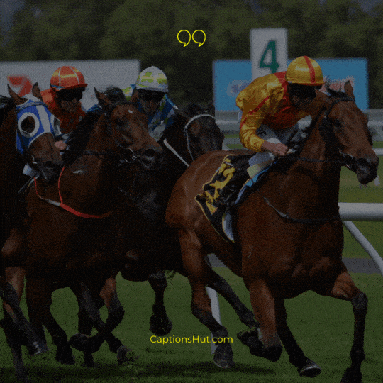 Horse Racing Captions For Instagram image 5