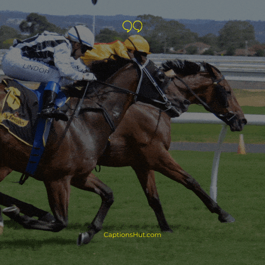 Horse Racing Captions For Instagram image 6