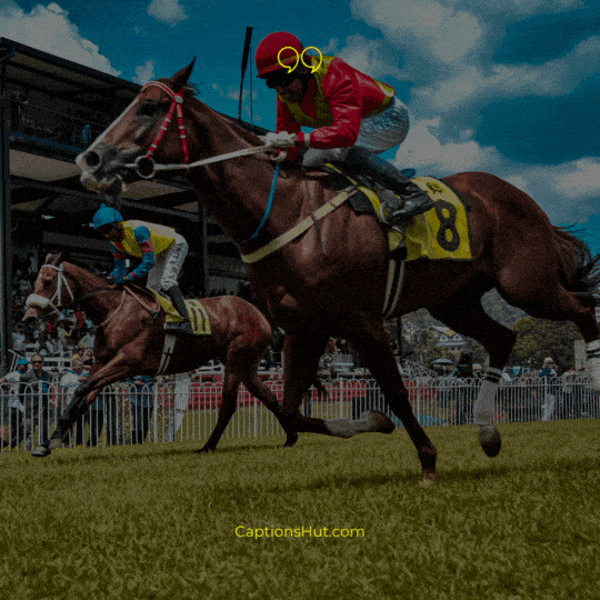 Horse Racing Captions For Instagram image 7