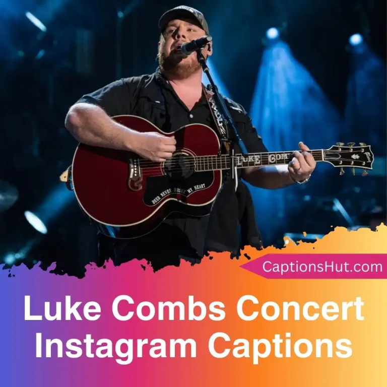 200+ Luke Combs Concert Instagram Captions With Emojis
