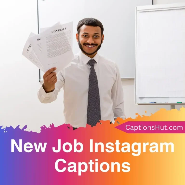 200+ New Job Instagram Captions With Emojis, Copy-Paste