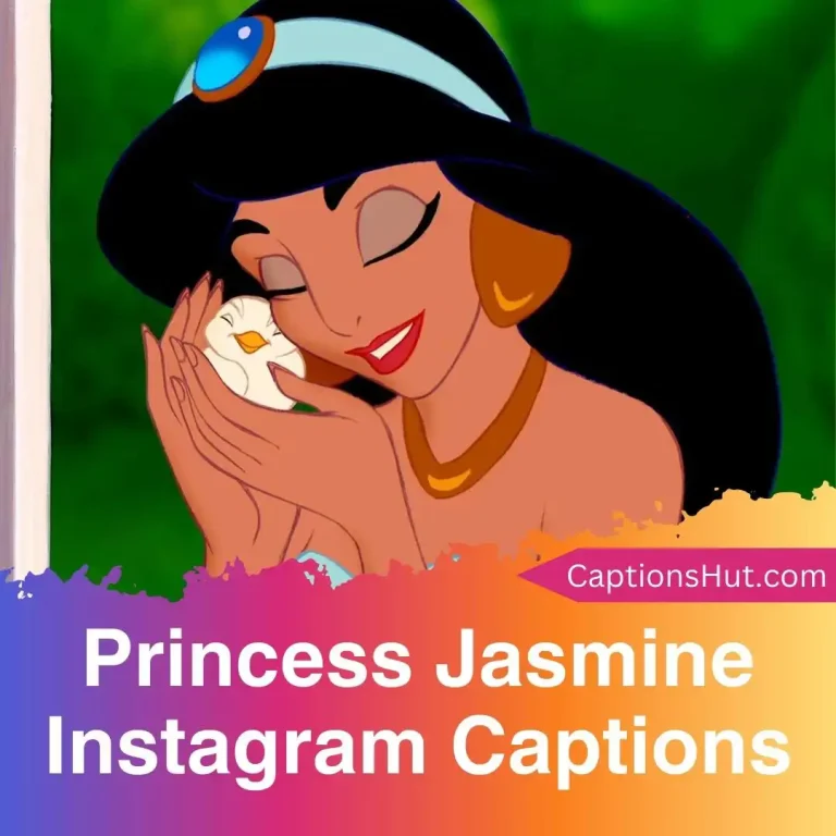 75+ princess Jasmine Instagram captions with emojis, Copy-Paste