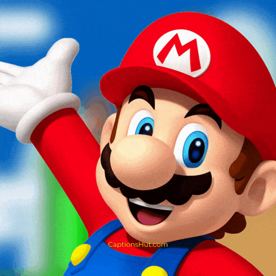 Super Mario captions for Instagram image 2