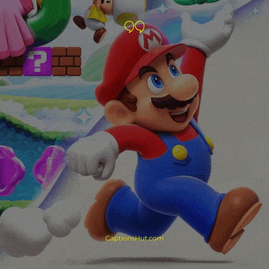 Super Mario captions for Instagram image 8