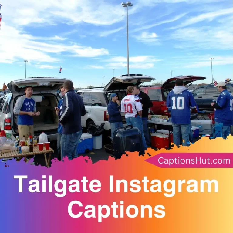 200+ Tailgate Instagram Captions With Emojis, Copy-Paste