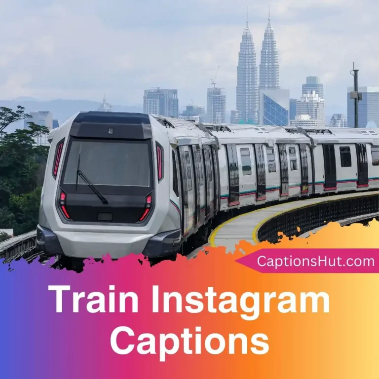 150+ Train Instagram Captions With Emojis, Copy-Paste