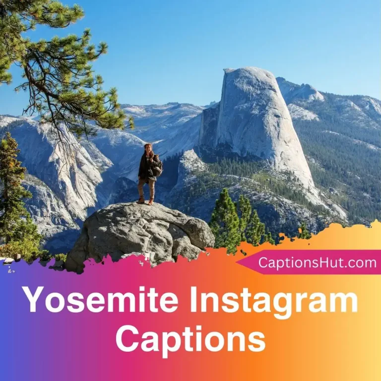 150+ Yosemite Instagram Captions With Emojis, Copy-Paste