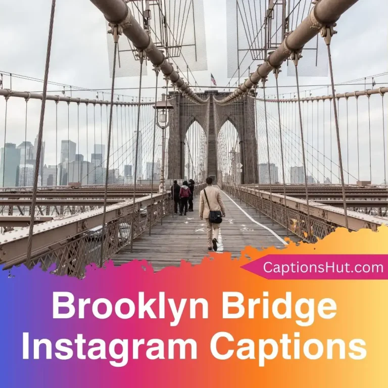 150+ Brooklyn Bridge Instagram Captions With Emojis, Copy-Paste