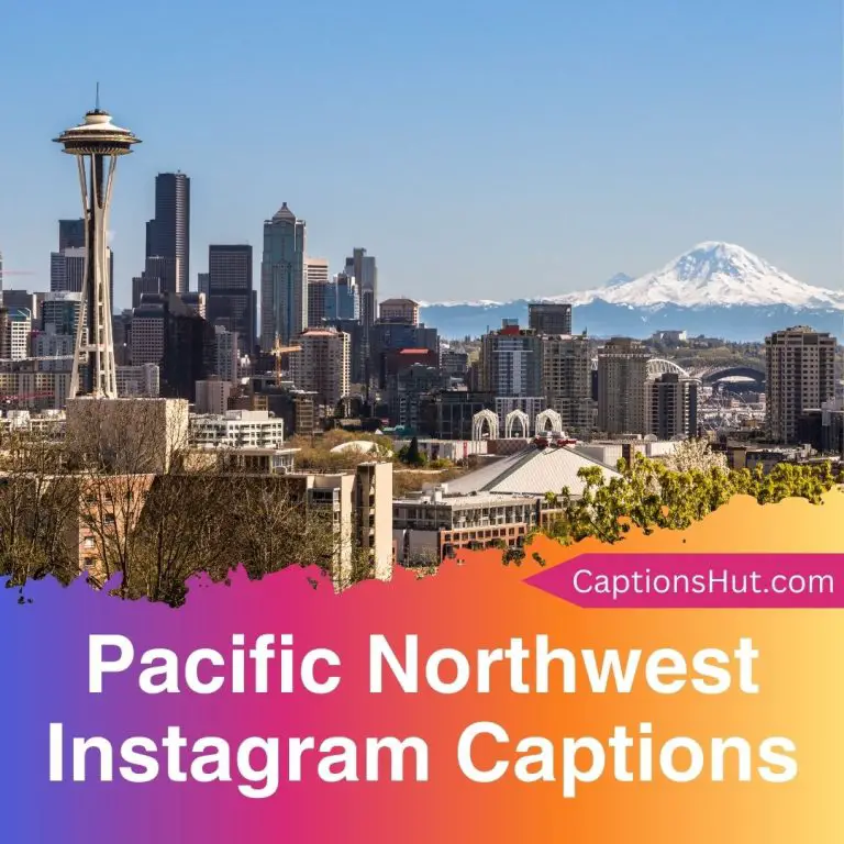 200+ Pacific Northwest Instagram Captions With Emojis