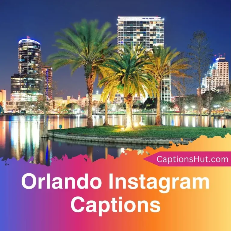 150+ Orlando Instagram Captions With Emojis, Copy-Paste