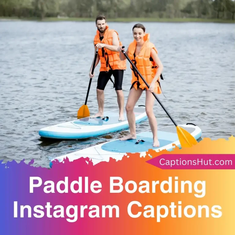 150+ Paddle Boarding Instagram Captions With Emojis, Copy-Paste