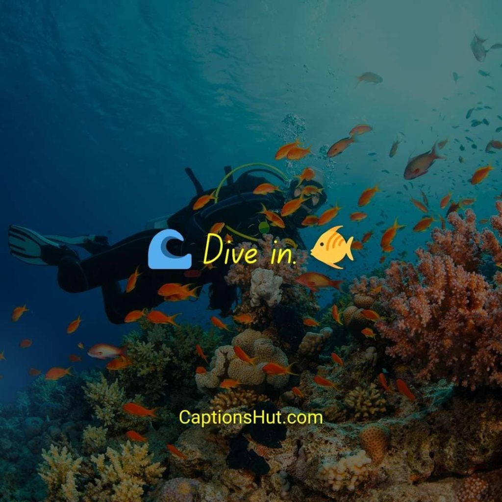 Scuba Diving Instagram Captions image 3