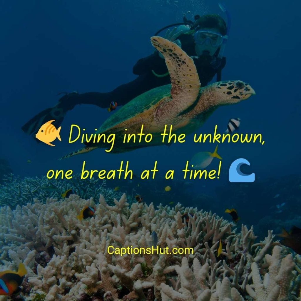 Scuba Diving Instagram Captions image 4