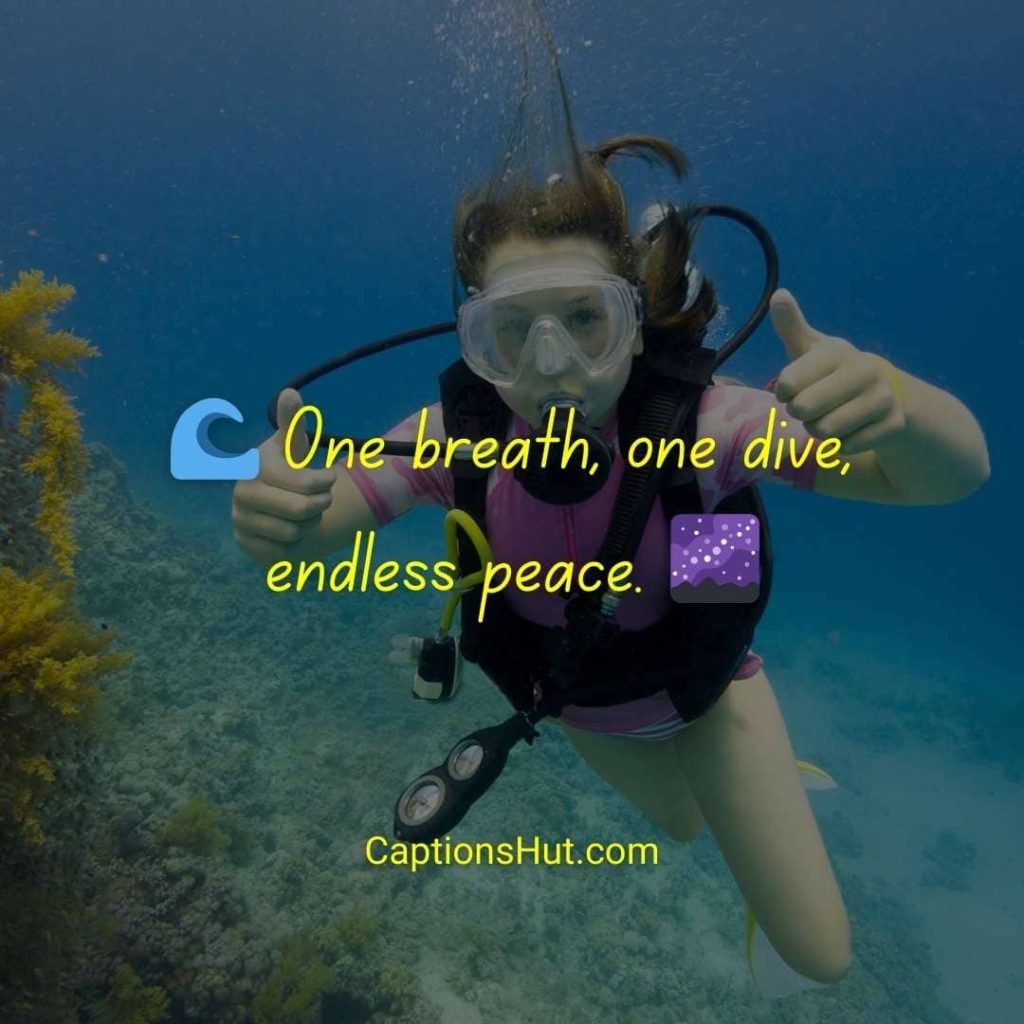 Scuba Diving Instagram Captions image 6