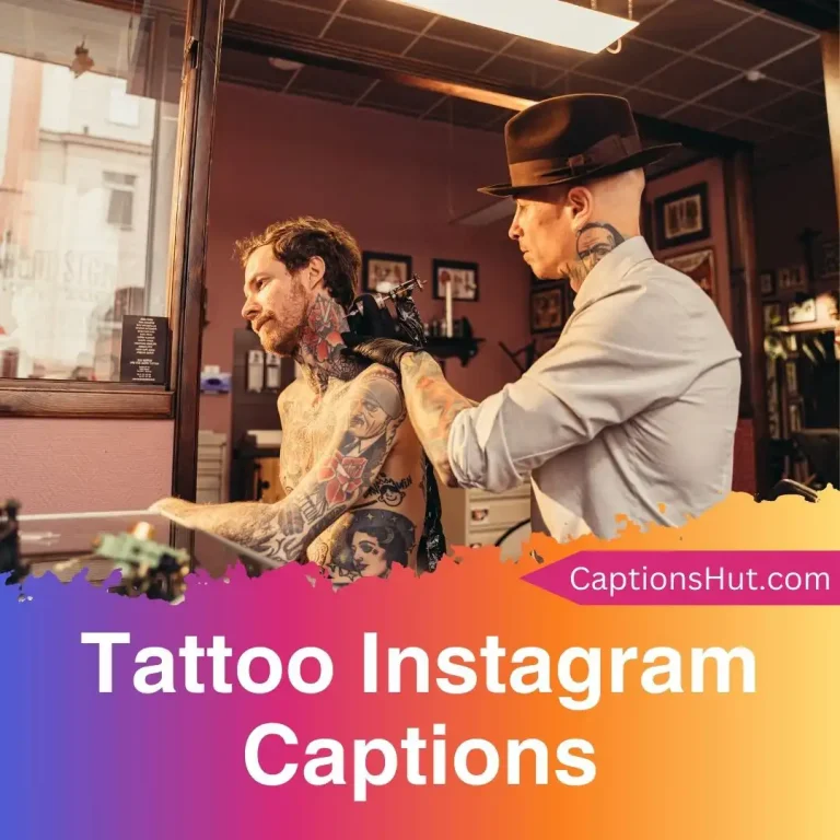 200+ Tattoo Instagram Captions With Emojis, Copy-Paste