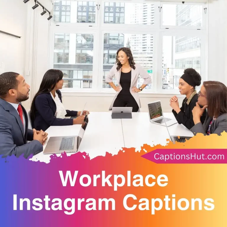 200+ Workplace Instagram Captions With Emojis, Copy-Paste